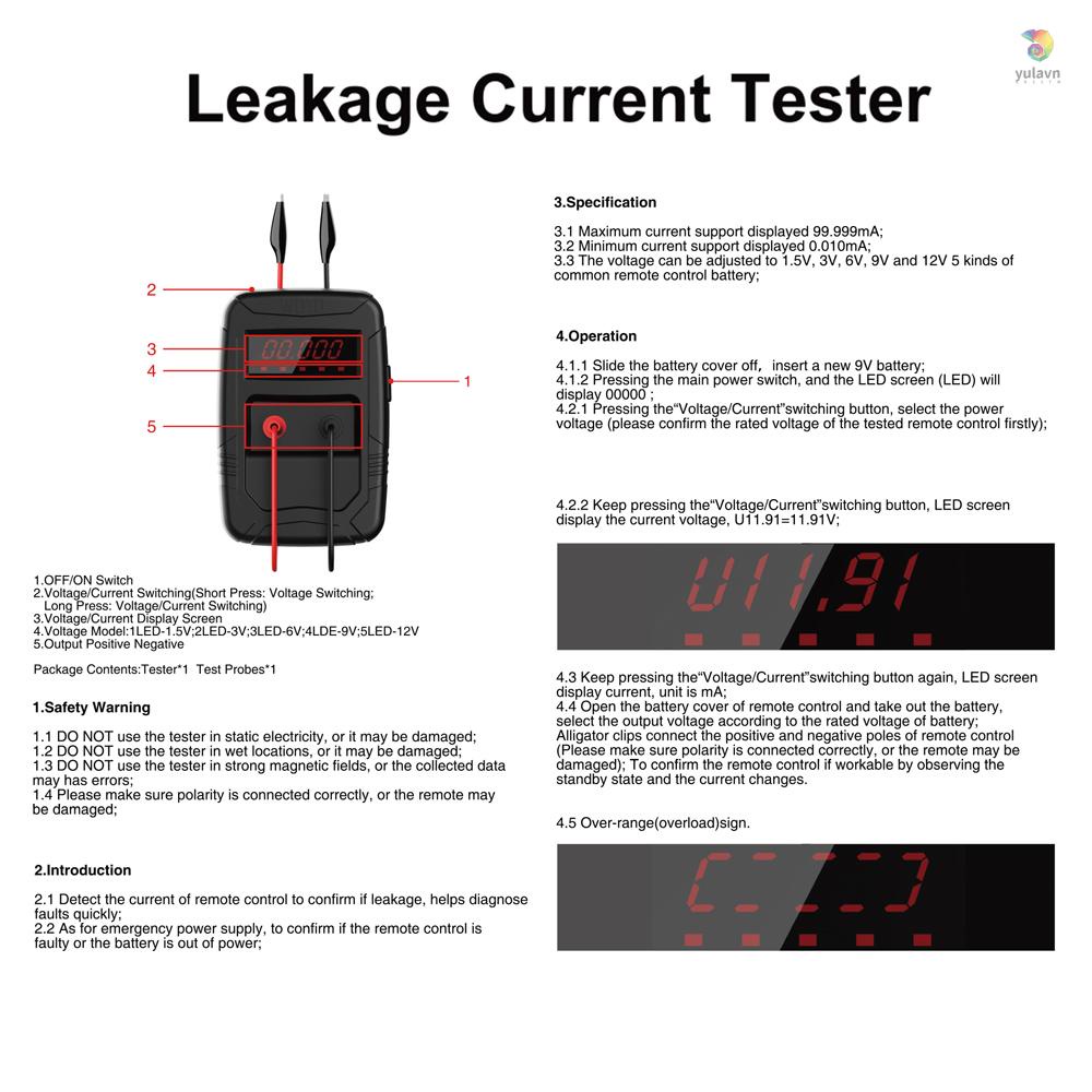 Thiết Bị Kiểm Tra Dòng Điện Điều Khiển Từ Xa Chuyên Dụng