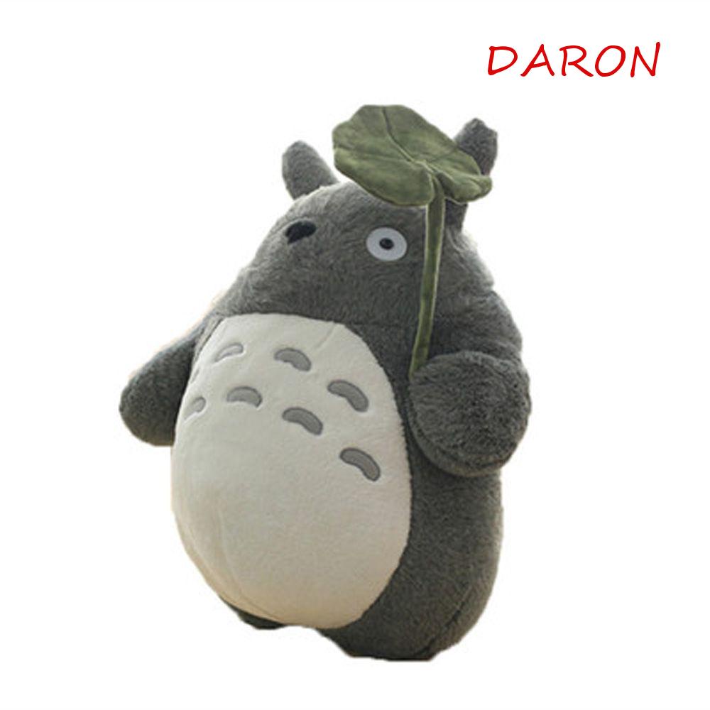 Thú Nhồi Bông Đồ Chơi Hình Totoro Lá Sen Hoạt Hình Đáng Yêu