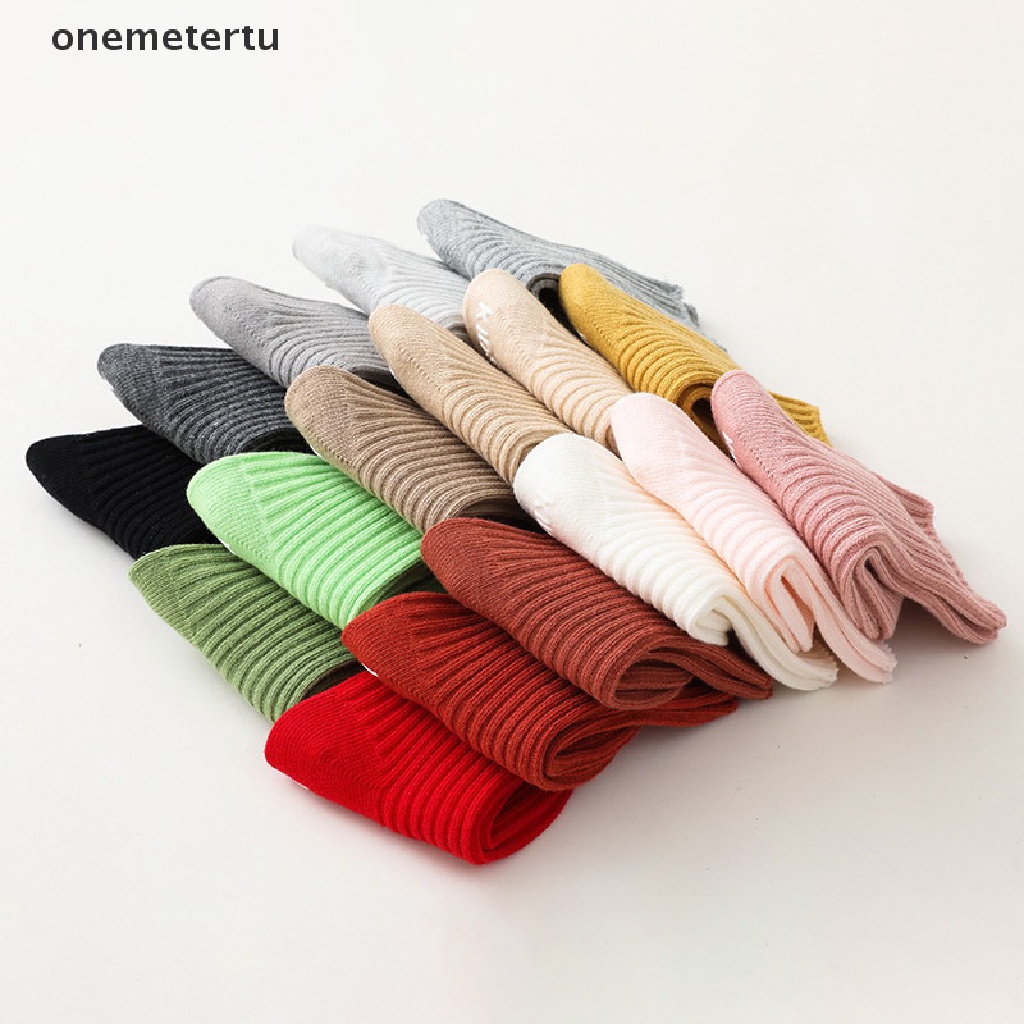 Vớ Cao Su Cổ Vừa Chống Trượt Họa Tiết Kẻ Sọc Dọc Cho Trẻ Em