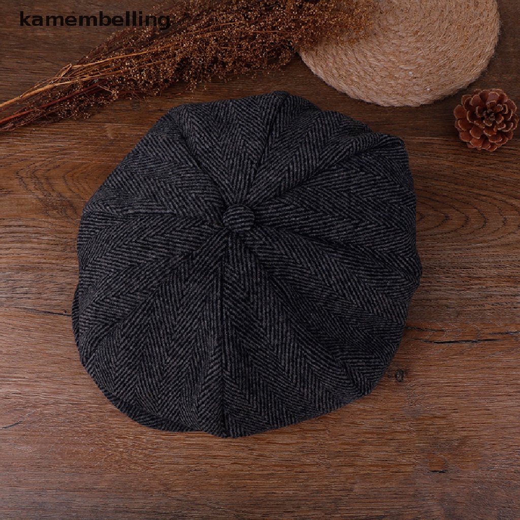 Kamembelling Mũ Beret Thời Trang Cá Tính Cho Nam