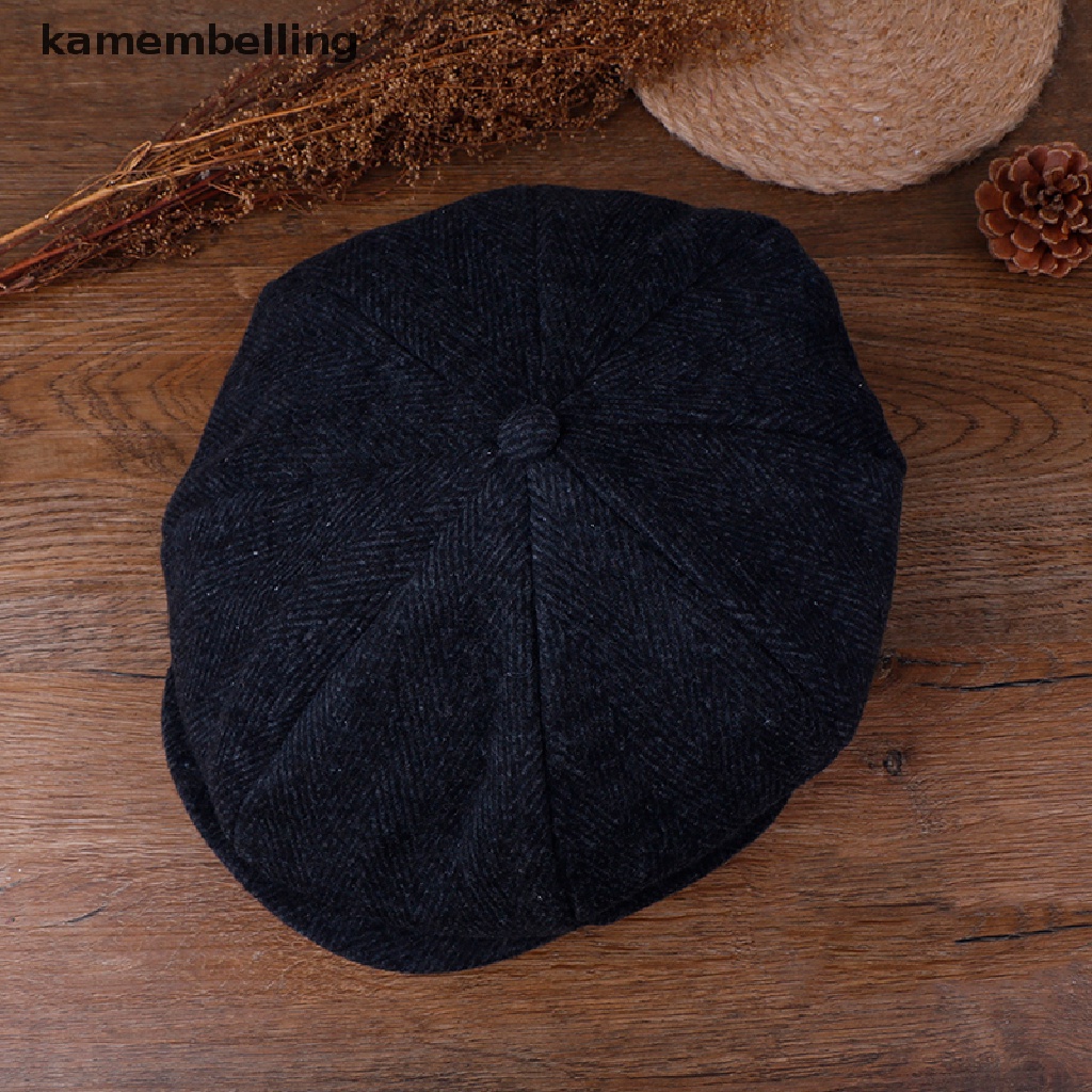 Kamembelling Mũ Beret Thời Trang Cá Tính Cho Nam
