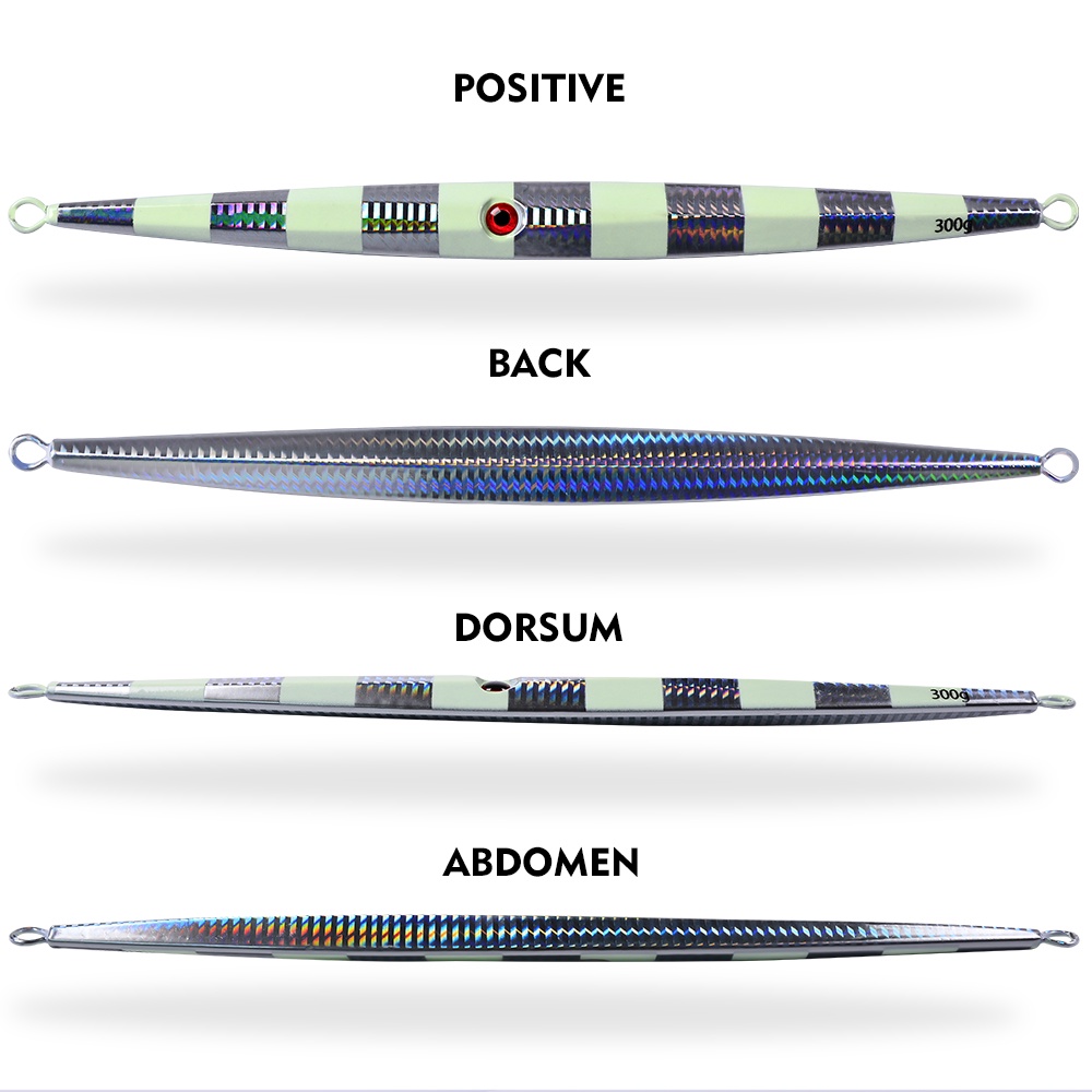 1 Mồi Câu Cá Nhân Tạo Bằng Kim Loại 60g-300g