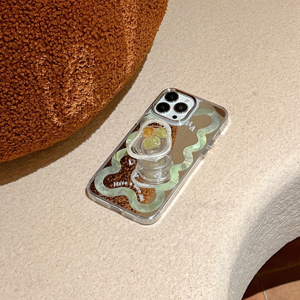 Ốp Điện Thoại TPU Mềm Trong Suốt Chống Sốc Có Giá Đỡ Cho iphone 14 13 Pro Max 12 11