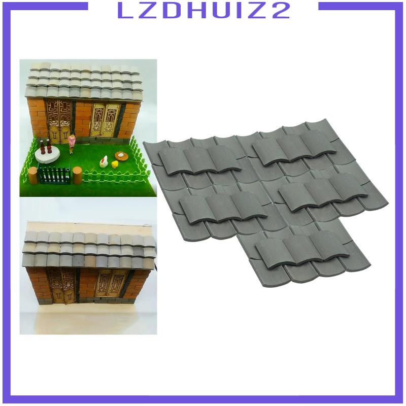 [Lzdhuiz] Bộ 50 Mô Hình Gạch Đỏ Trang Trí Nhà Búp Bê