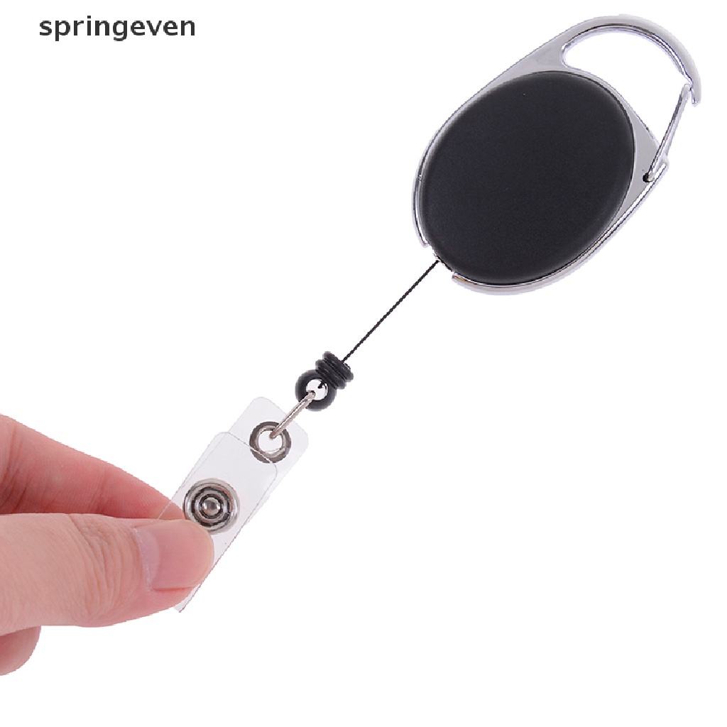 Cuộn Dây Gắn Thẻ ID / Chìa Khóa Có Thể Thu Gọn Tiện Dụng