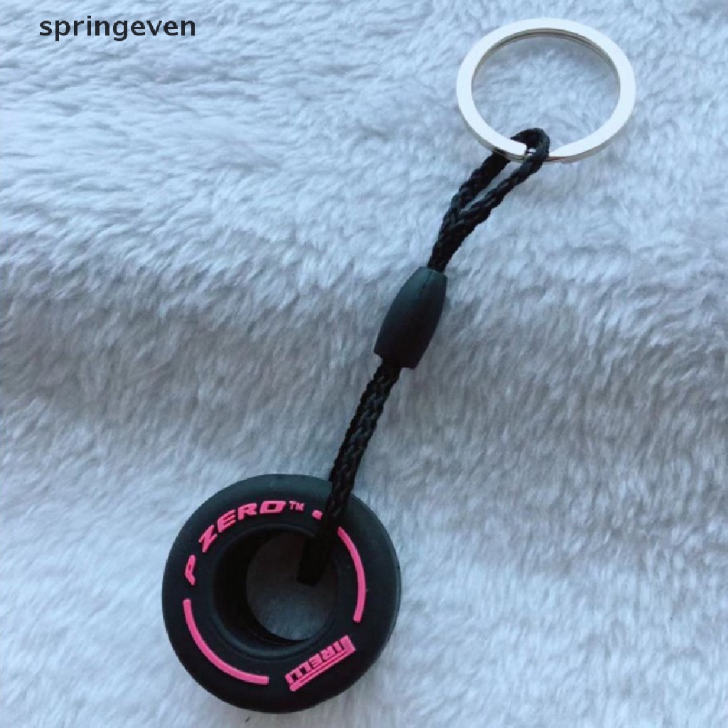 Móc Khóa Lốp Xe Đua springeven Phong Cách