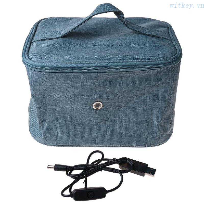 Túi Khử Trùng Trang Sức / Quần Áo / Đồ Lót / Bình Nước Bằng Tia UV USB Tiện Dụng Cho Xe Hơi