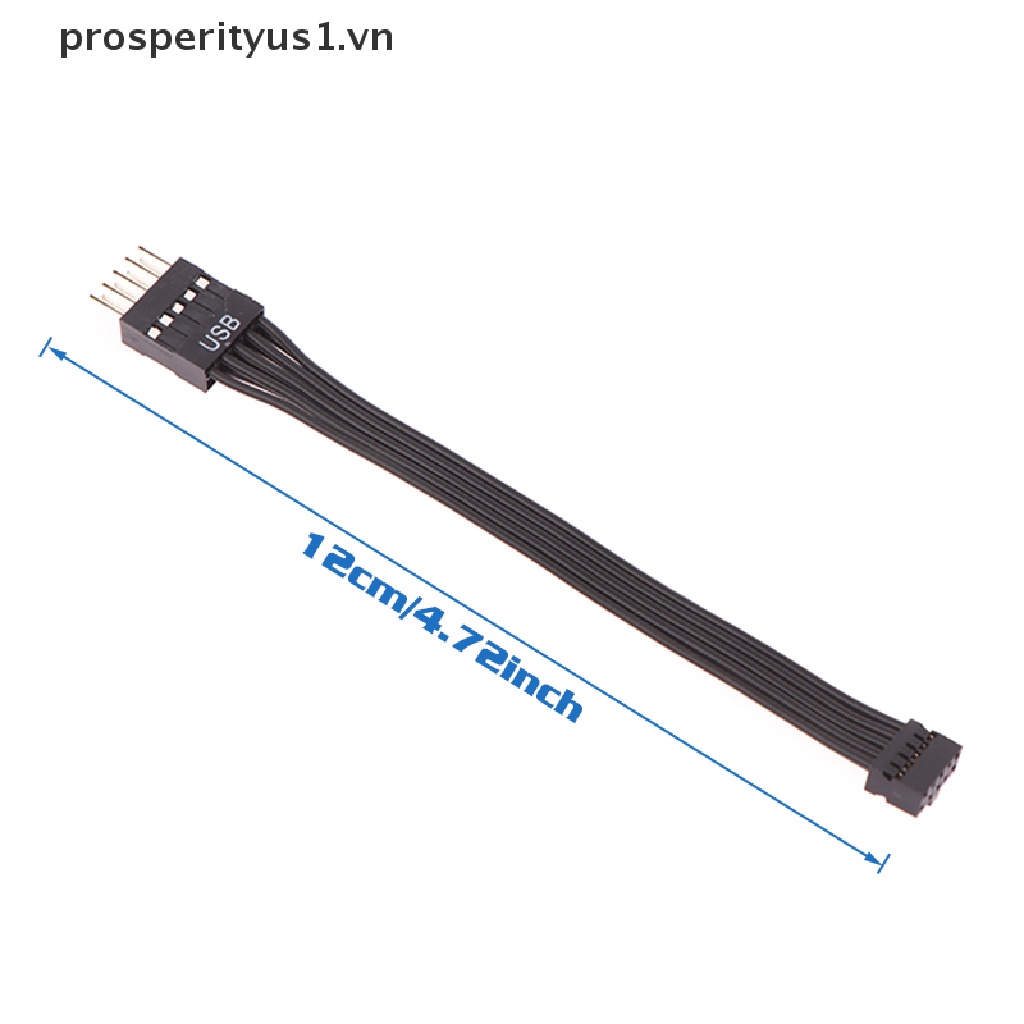 [prosperityus1] Bo Mạch Chủ Mini Chuyển Đổi USB Type 10Pin Female Sang ATX Mainboard Chuẩn 9Pin