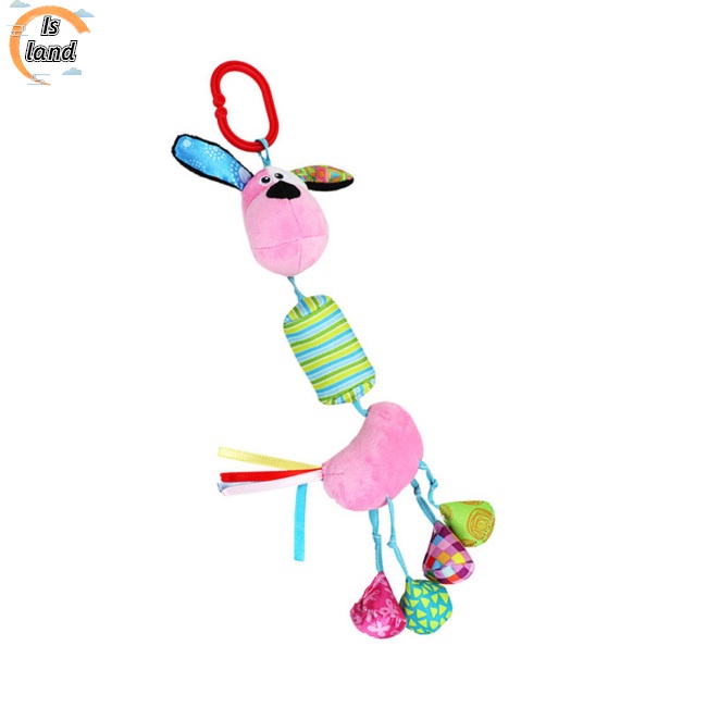 Đồ Chơi Thú Nhồi Bông Treo Xe Đẩy Em Bé Họa Tiết Hoạt Hình