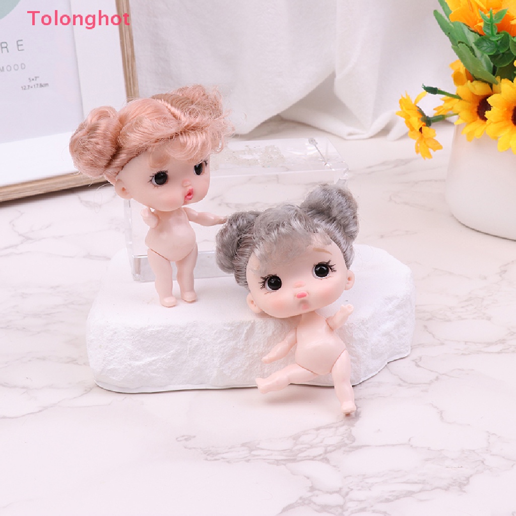 Búp Bê Đồ Chơi Mini 8.8CM Hình Mặt Cô Gái Dễ Thương Cho Bé Gái