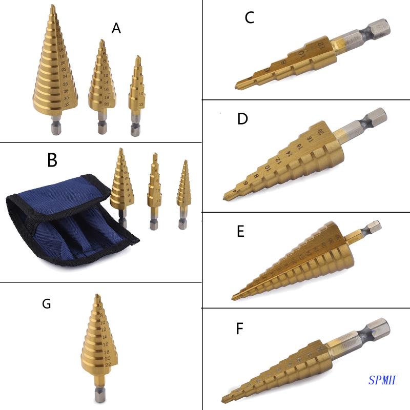 Bộ 3 Mũi Khoan Bằng Hợp Kim Chất Lượng Cao