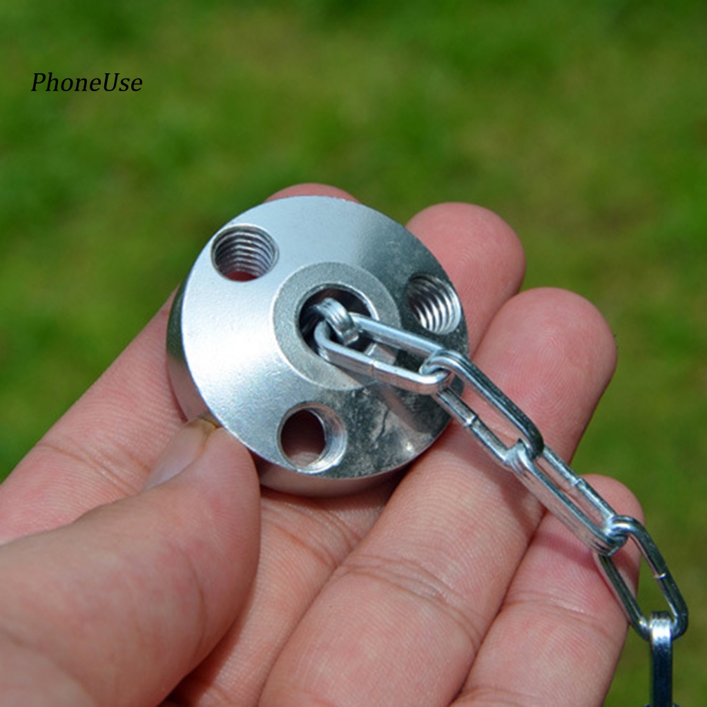 Gậy Ba Chân Bằng Da PU Di Động Có Thể Thu Gọn Cho Hoạt Động Cắm Trại /