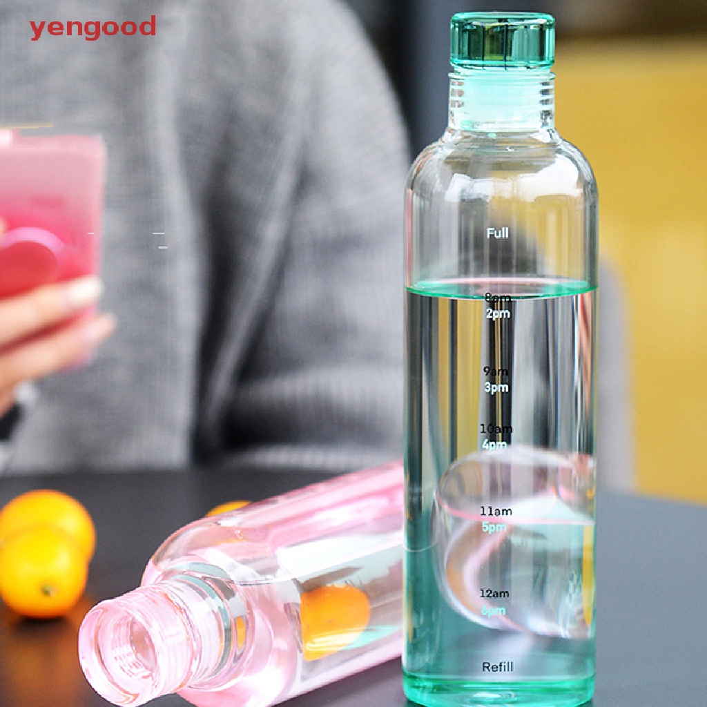 Bình Nước Thủy Tinh Dung Tích Lớn 500 / 650ml Có Nắp Đậy Tiện Dụng