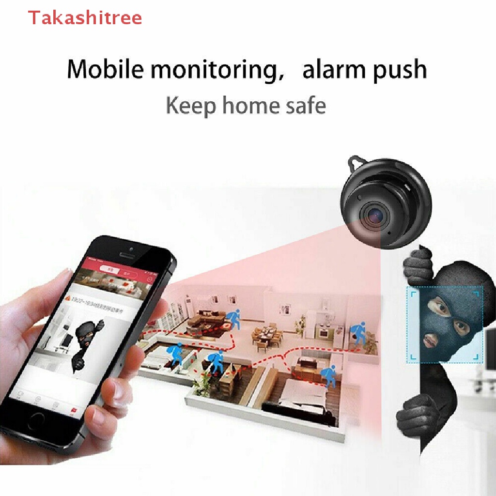 Camera An Ninh Không Dây HD 1080P V380 Kết Nối WiFi Hỗ Trợ Tầm Nhìn Ban Đêm