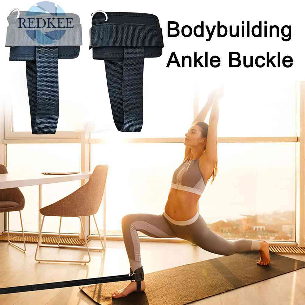 Đai Quấn Cổ Chân Hình Chữ D Hỗ Trợ Tập Gym / Thể Thao