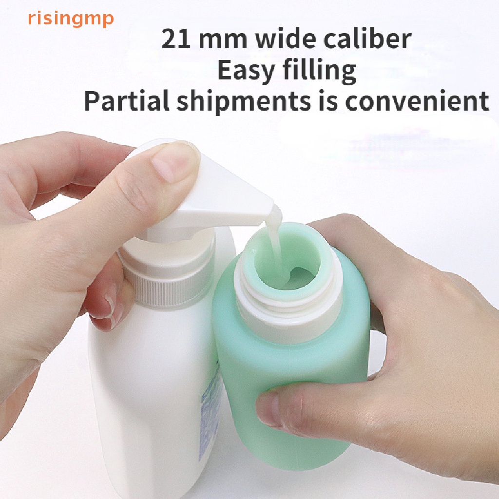 1 Chai Silicone Đựng Dầu Gội Dung Tích Lớn 200ml Tiện Dụng Mang Theo Du Lịch