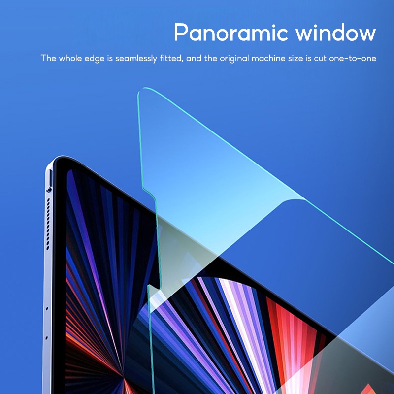 TBTIC Kính Cường Lực Bảo Vệ Màn Hình Cho iPad Air 10.9 5th 4th Pro 11 Mini 6 3th 10th 9th 8th 7th 6th Gen 2022 2021 5 4 10.5 10.2 9.7 8.3