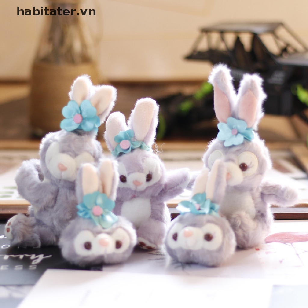 Móc Khóa Hình Thỏ Nhồi Bông Đáng Yêu