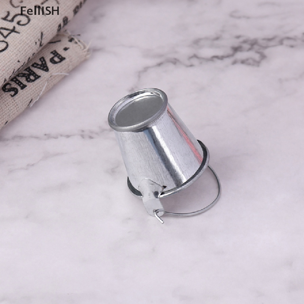 Xô Kim Loại Mini 439br Tỉ Lệ 1 / 6 1 / 12 Trang Trí Nhà Búp Bê