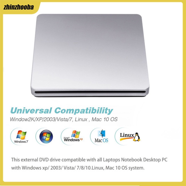 Đầu Đọc Ổ Đĩa Ngoài USB Cho Apple MacBook Air Pro