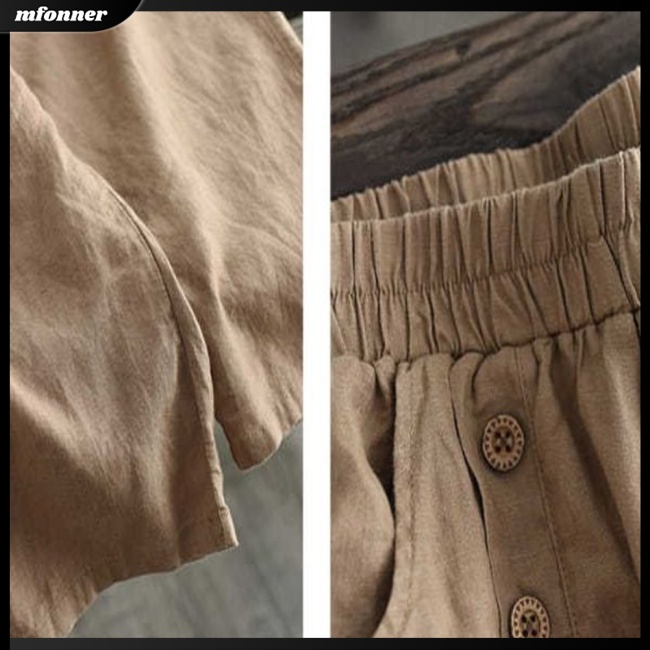 Quần Dài Dáng Rộng Mỏng Màu Sắc Đơn Giản Thời Trang Cho Nữ