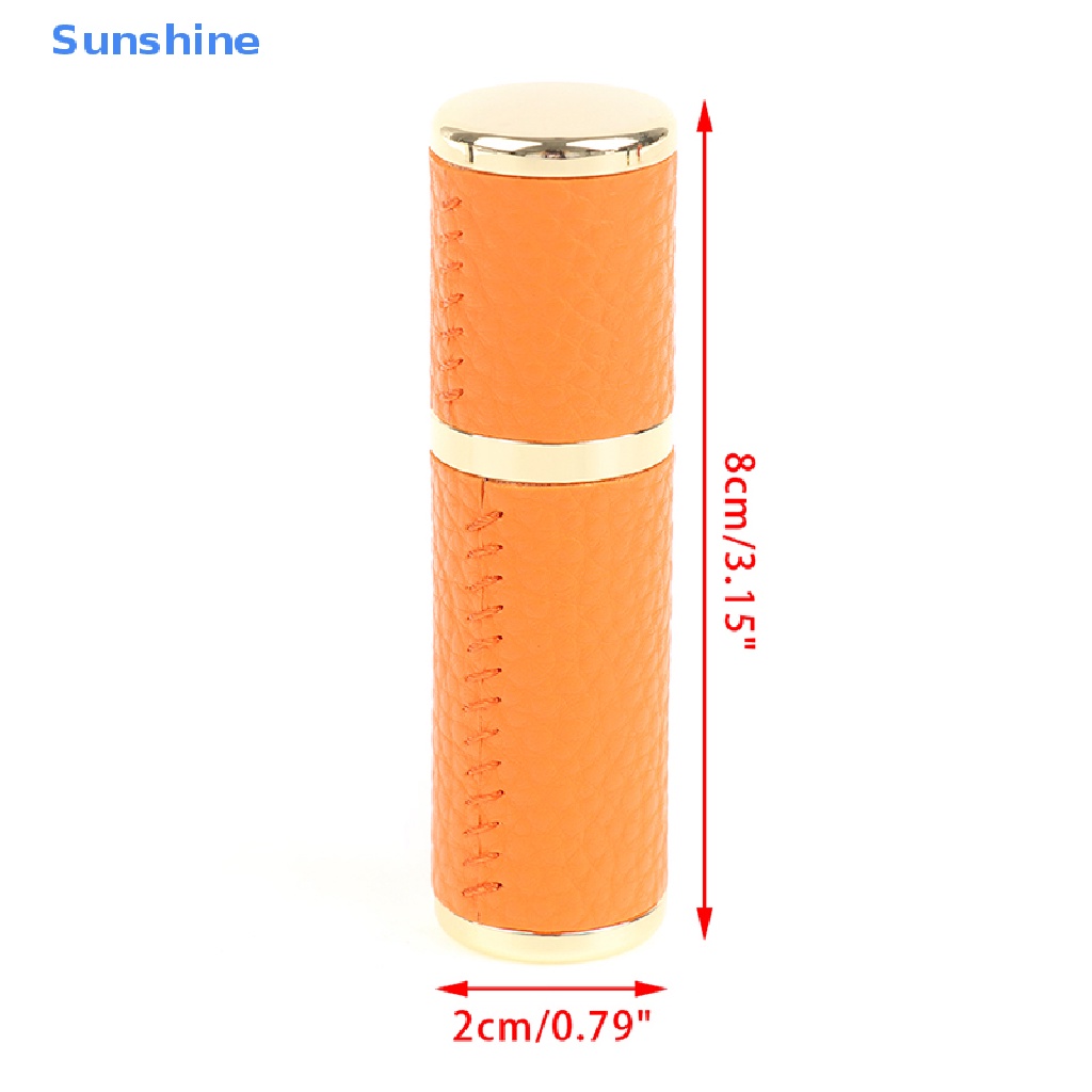 Chai Rỗng 5ML Bằng Da Dùng Đựng Mỹ Phẩm Tiện Dụng