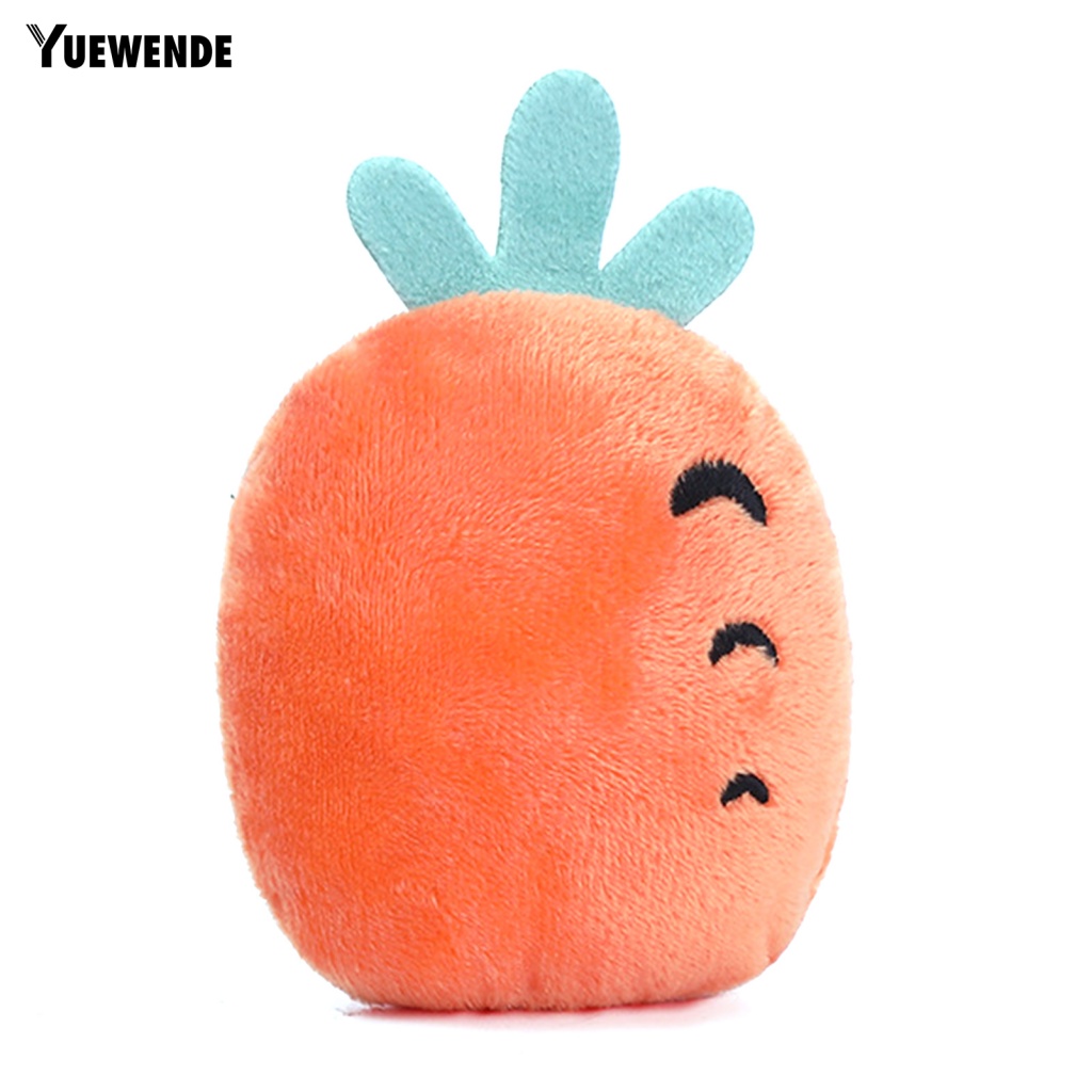 Búp Bê Nhồi Bông Hình Trái Cây Phát Ra Âm Thanh Vui Nhộn Cho Thú Cưng