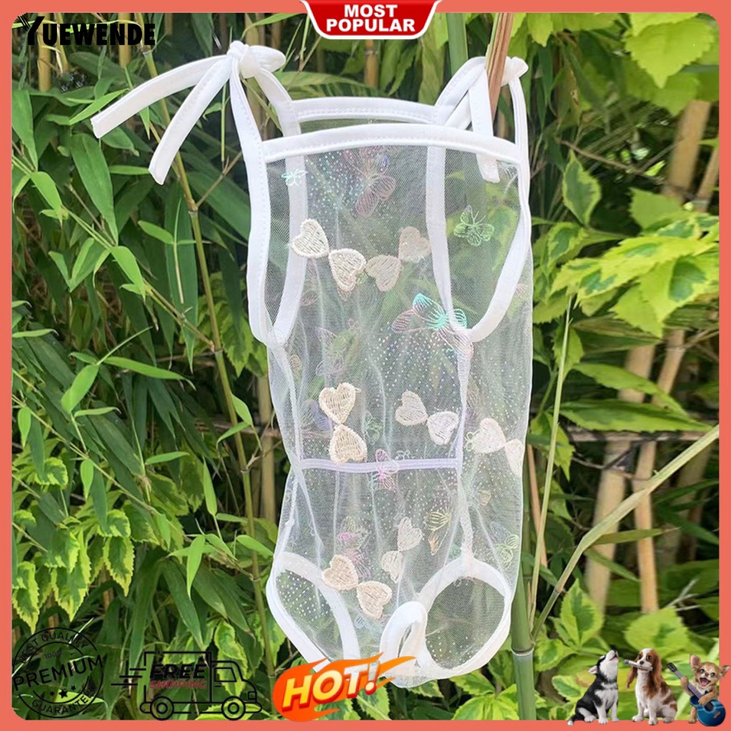 Ye.b Bộ Áo Liền Quần Vệ Sinh Quyến Rũ Có Thể Tái Sử Dụng Thân Thiện Với Da Cho Cún Cưng