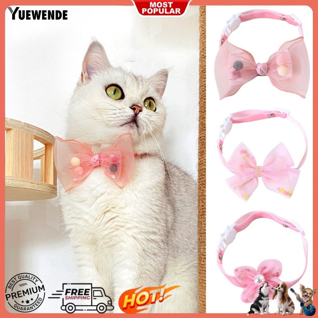 Vòng Cổ Nơ Dễ Điều Chỉnh Cho Thú Cưng