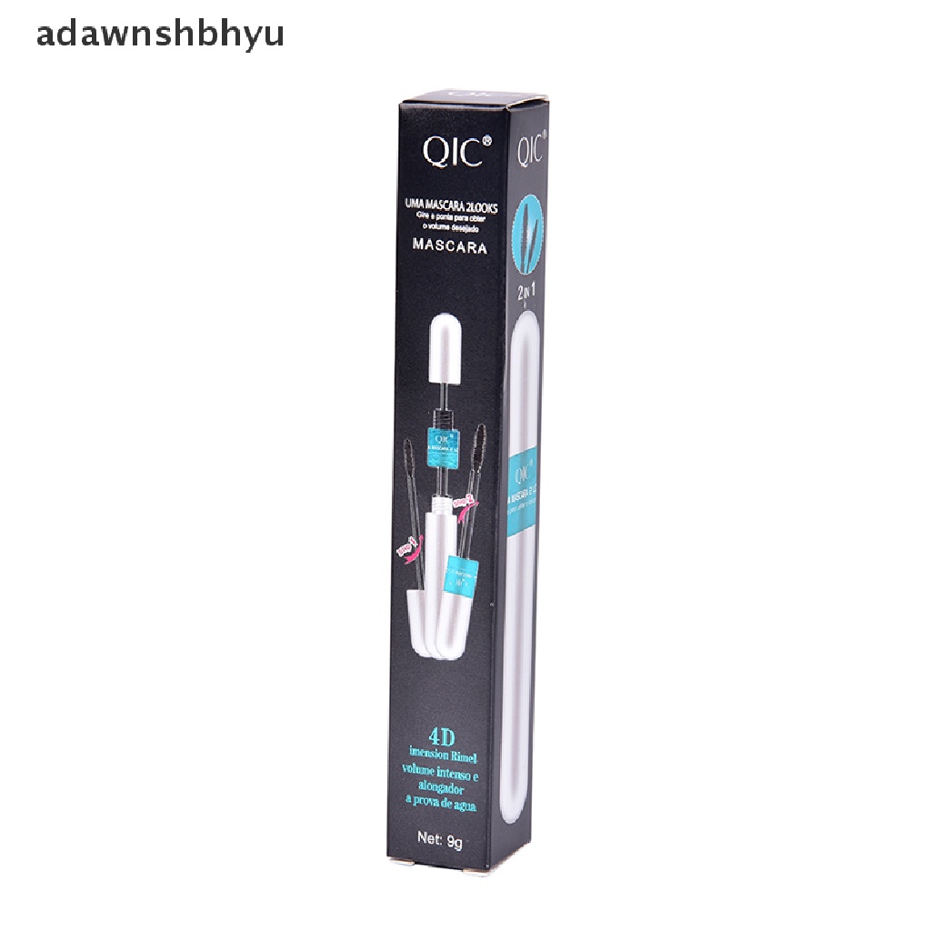 1 Mascara Sợi Tơ 4D QIC 2 Trong 1 Chống Nước Làm Dài Mi Hiệu Quả VN