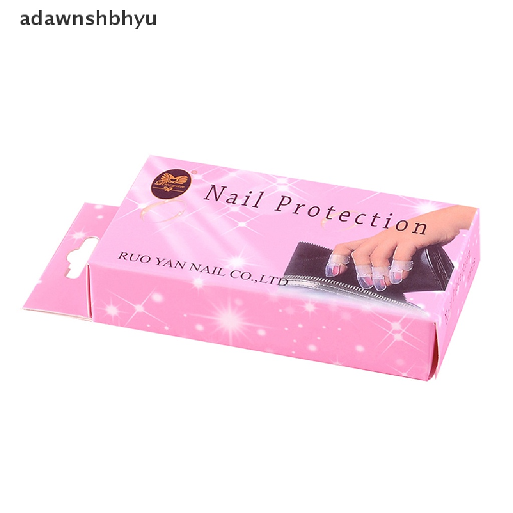 Set 10 Kẹp Nhựa Bảo Vệ Đầu Ngón Tay Khi Trang Trí Nghệ Thuật