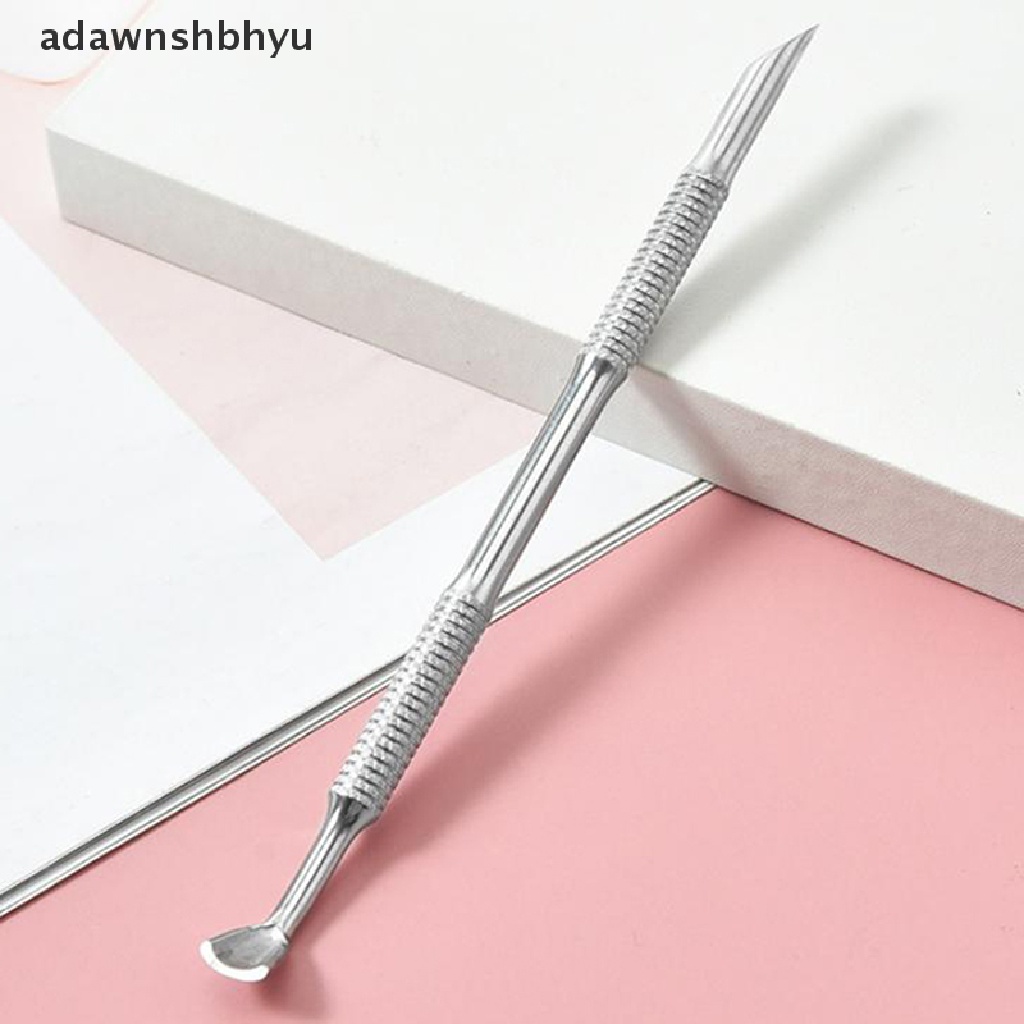 Muỗng Hai Đầu Bằng Thép Không Gỉ Dùng Để Trang Trí Móng Nghệ Thuật