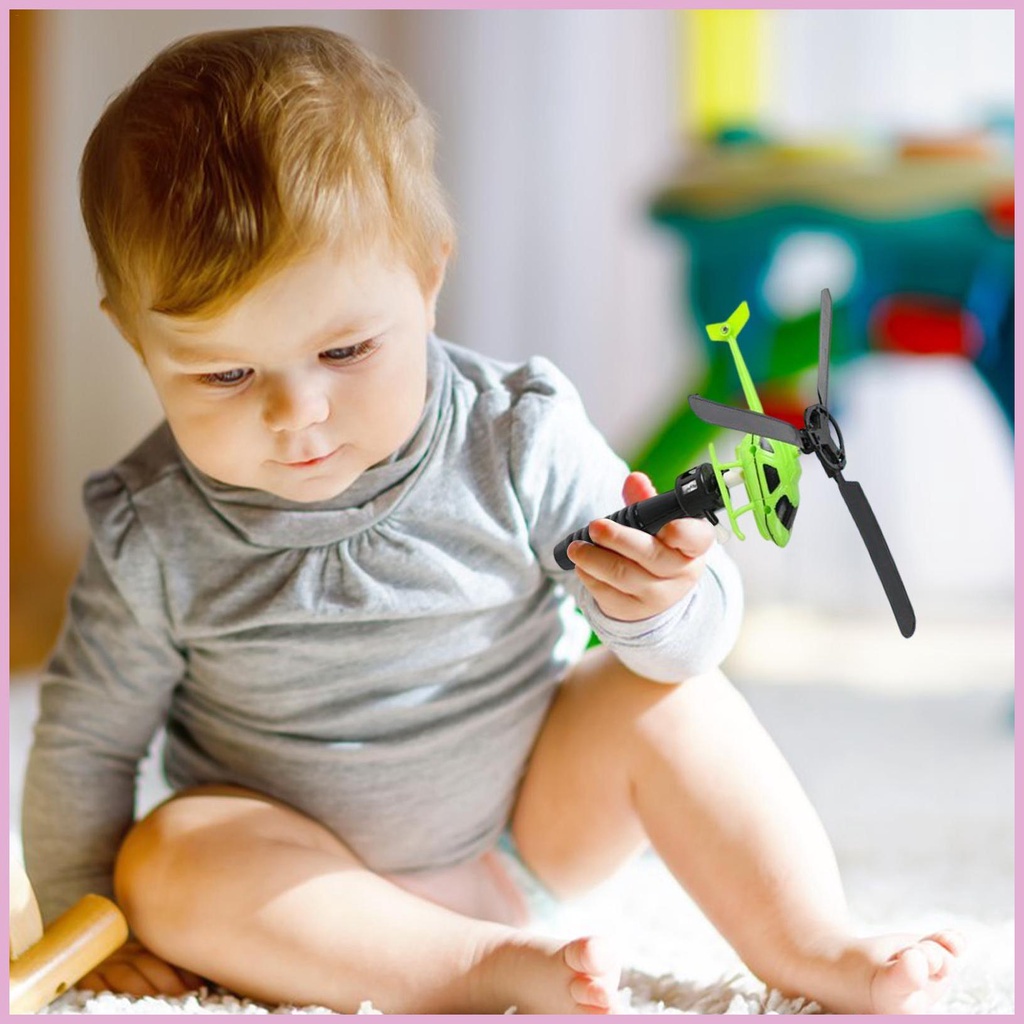 Máy Bay Trực Thăng Đồ Chơi Kéo Dây Cót Vui Nhộn Cho Bé - Đồ Chơi Bé Yêu Thích