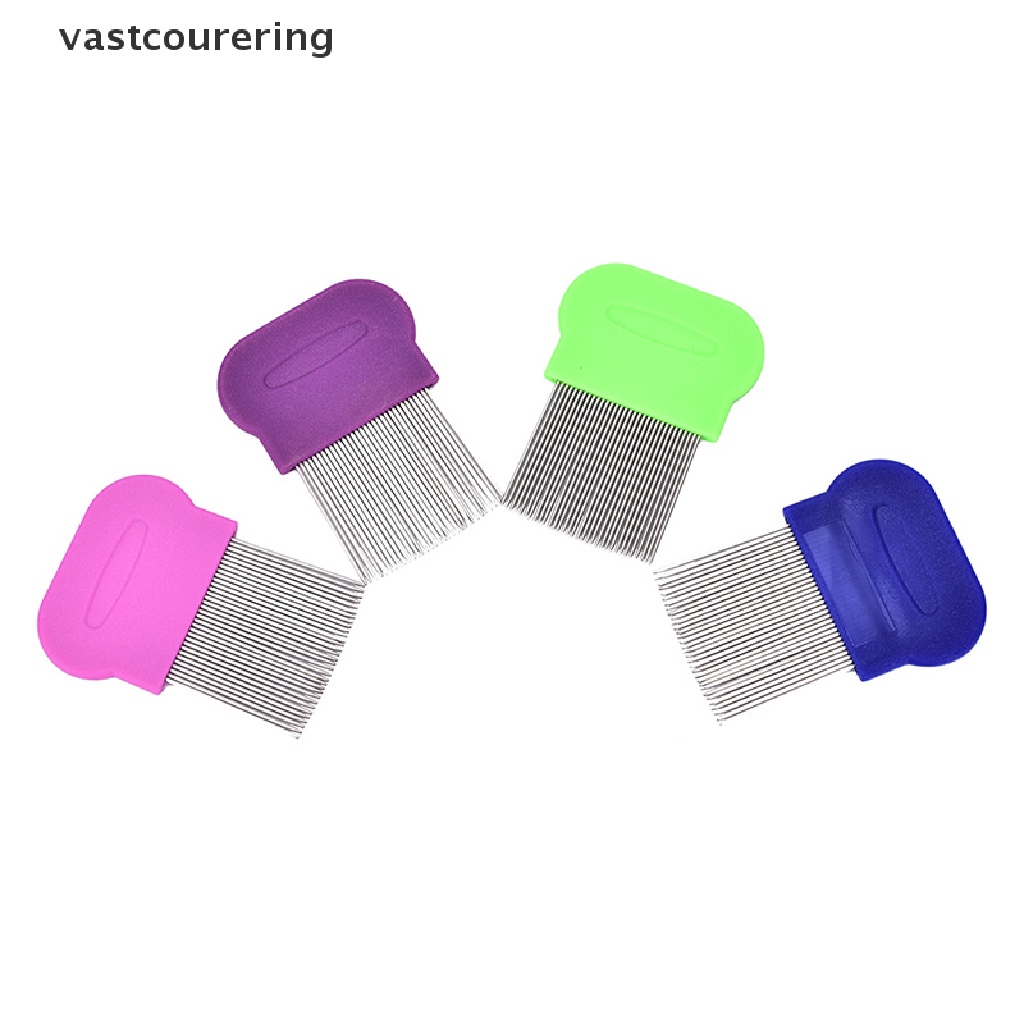 Vast Lược Chải Tóc Anoplura Flea Bằng Thép Không Gỉ Cho Trẻ Em
