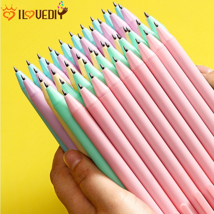 Bút Chì Morandi Tự Động Chỉnh Sửa Tư Thế Ngòi Tam Giác 0.5mm / 0.7mm Màu Sắc Sáng Tạo