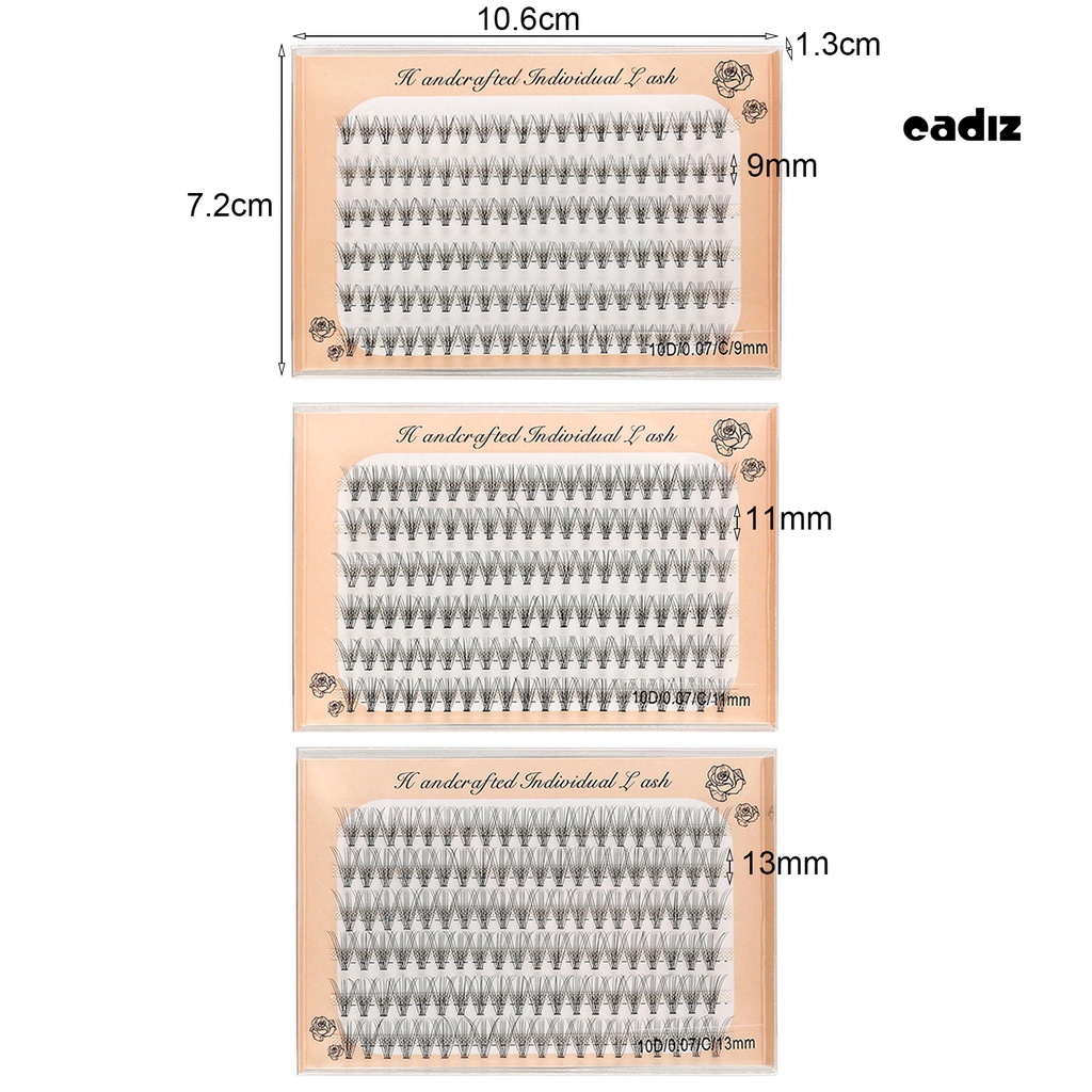 1 Hộp Lông Mi Giả Sợi Dày Dùng Hóa Trang Hàng Ngày Cho Nữ CADI * 1 Hộp