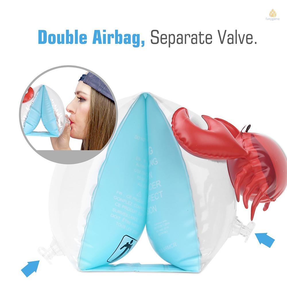 Bộ 2 Phao Bơi Đeo Cánh Tay Bằng PVC Dành Cho Bé