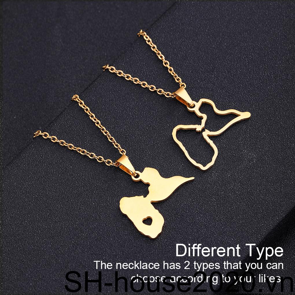 Vòng cổ Choker Thay Thế Bằng Thép Không Gỉ Màu Sắc Trơn Không Phai