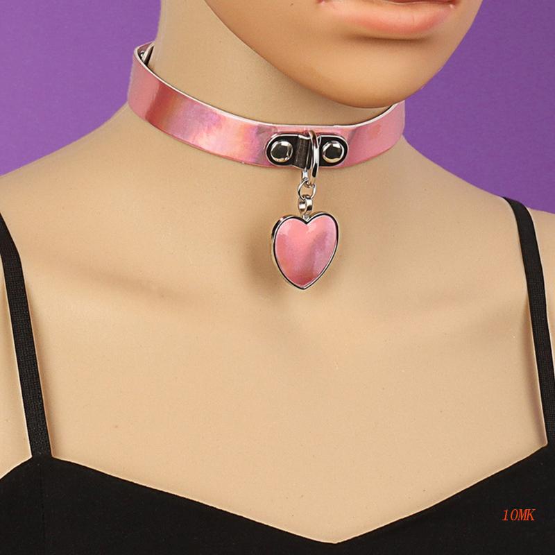 Vòng Cổ Choker Da Phong Cách Gothic Punk
