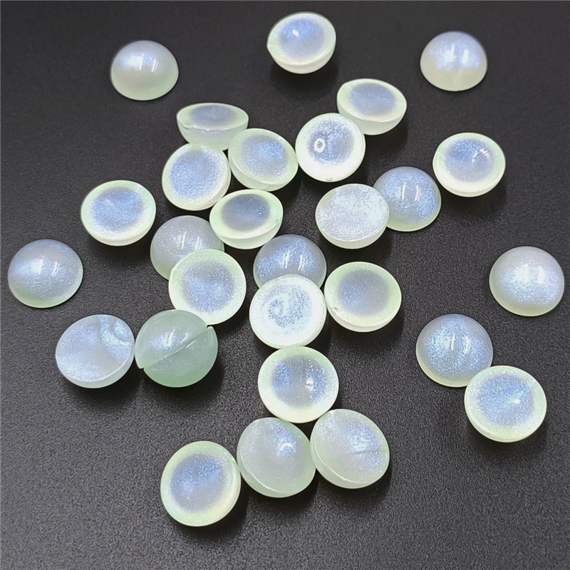 Set 30 Hạt Xỏ Lỗ Tròn 10mm / 12mm Màu Macaron Thời Trang