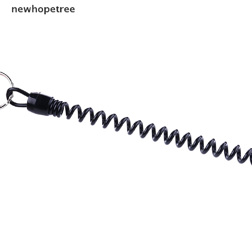 1 Dây Lò Xo Co Giãn Có Thể Thu Gọn Chống Thất Lạc Cho Điện Thoại / Móc Khóa Tiện Dụng
