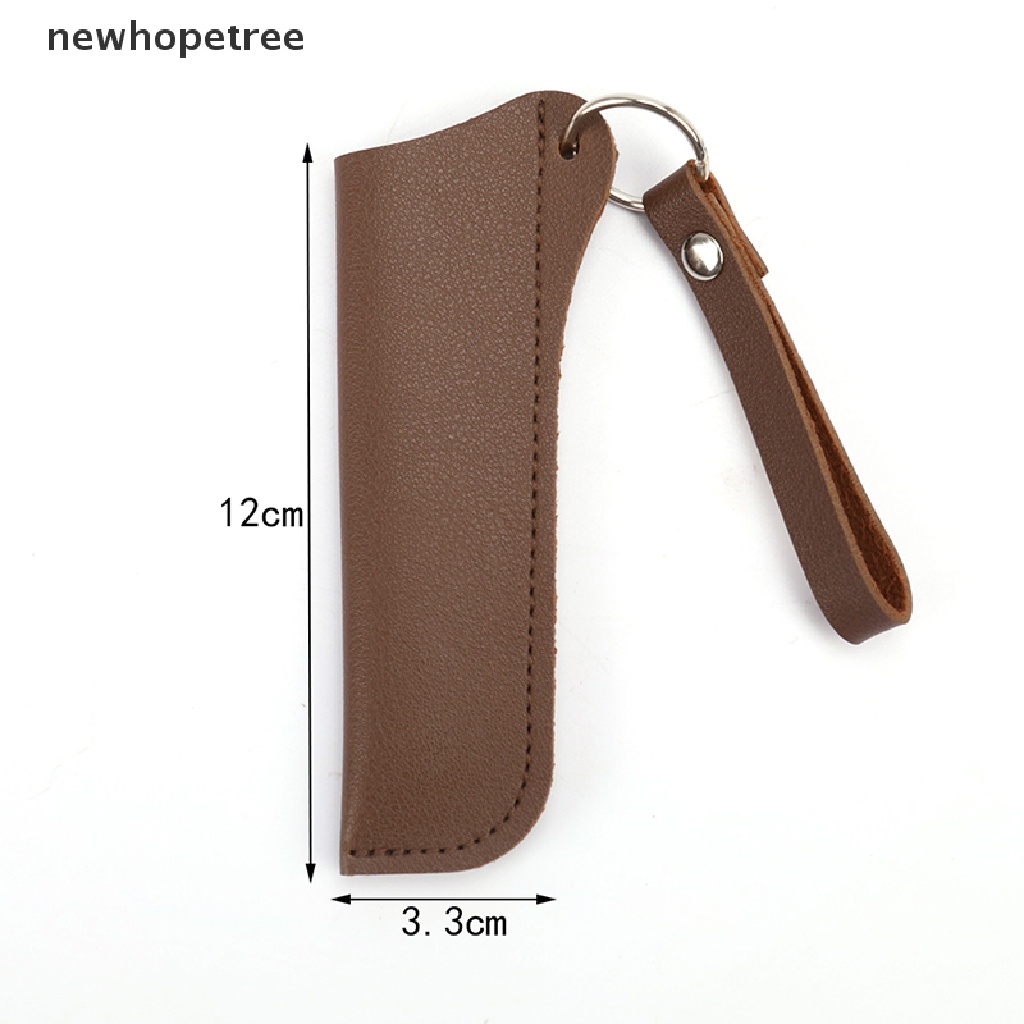 Newhopetree Bao Da Bò PU Dạng Gập Thẳng Lớp Đầu Tiên