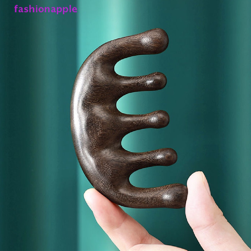 1 Lược Chải Tóc Mát Xa Da Đầu Bằng Đá Meridian