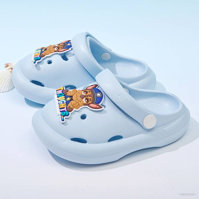 Dép Đi Trong Nhà Tắm Chống Trượt Mềm Mại Họa Tiết Hoạt Hình PAW Patrol Chase Marshall Rubble Skye Dễ Thương Cho Bé