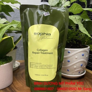 Kem hấp phục hồi tóc Collagen Sophia Repair Treatment Platinum 1000ml (2026)