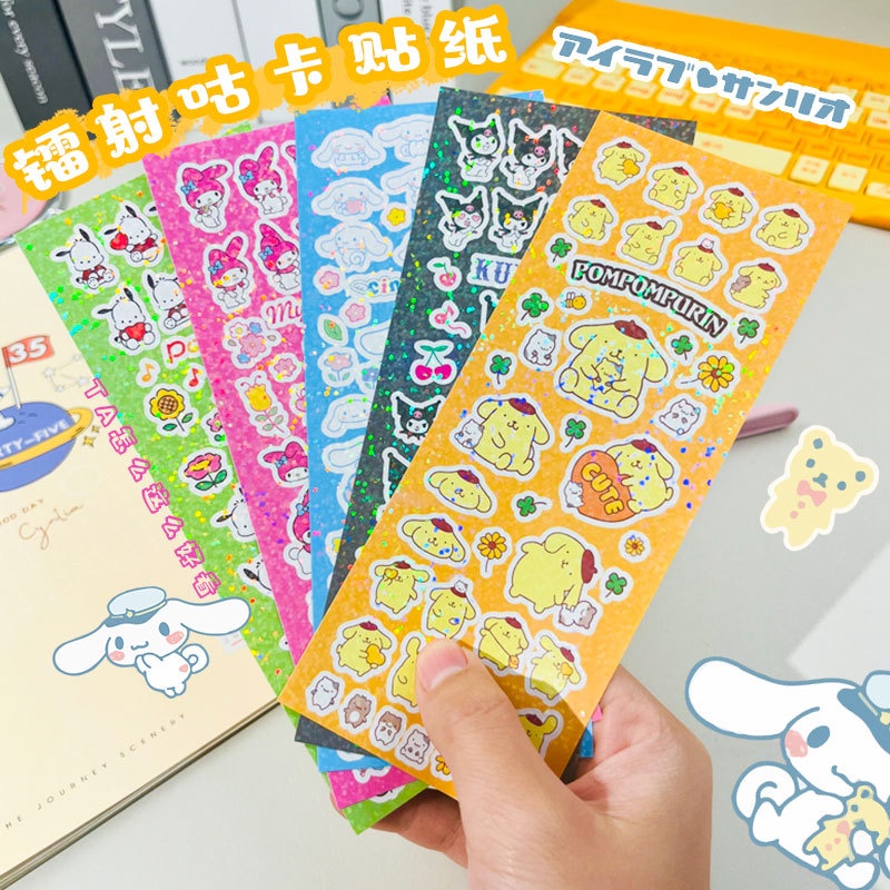 Sticker Họa Tiết Hoạt Hình Sanrio Dễ Thương Bắt Mắt TZ031