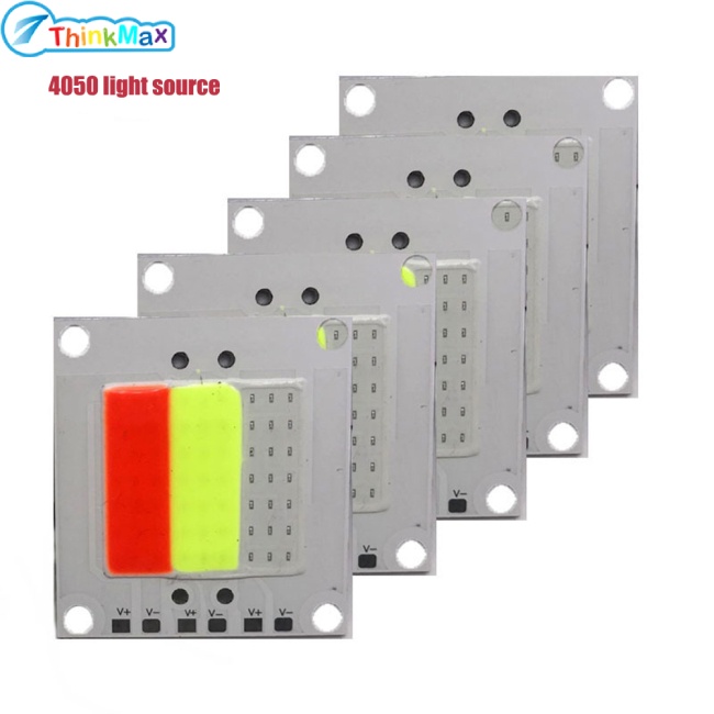 Chip Đèn Led COB 4050 RGB 9v Bằng Nhôm Công Suất Cao