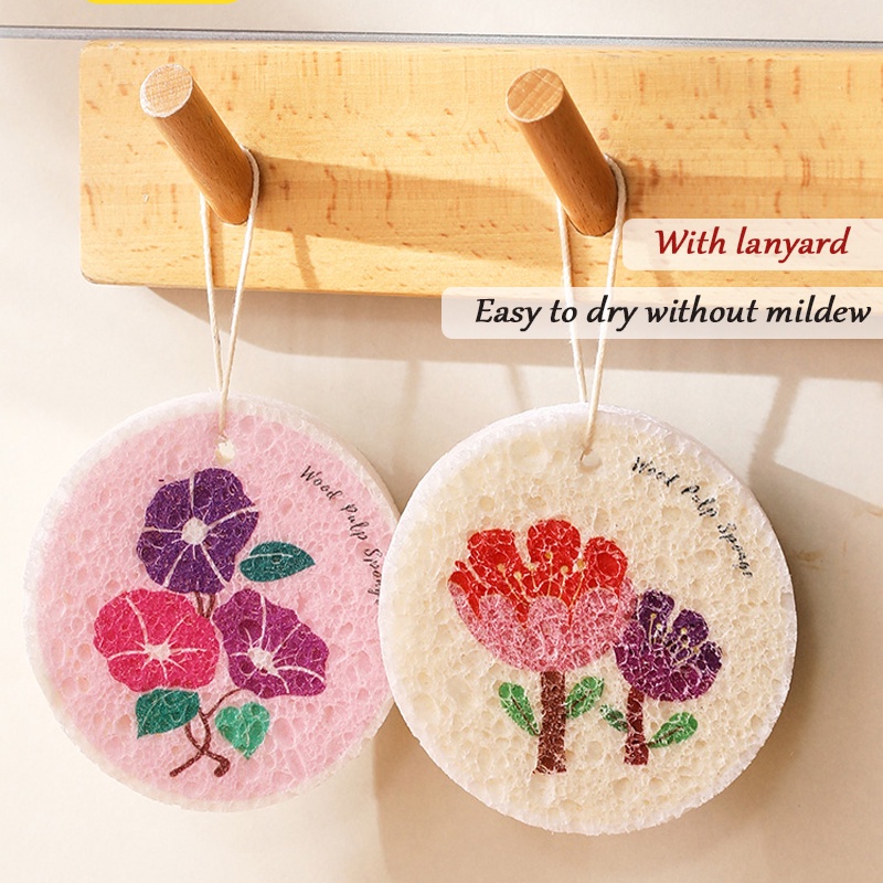 Mới Miếng Bọt Biển Rửa Chén Bằng Cotton Chất Lượng Cao