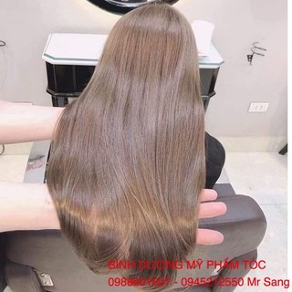 * tặng kèm oxy*Màu nhuộm tóc NÂU KHÓI 9.11 MỀM MƯỢT ĐẾN TỪ HÀN QUỐC HEROA COLOR CREAM 100mL (2026)