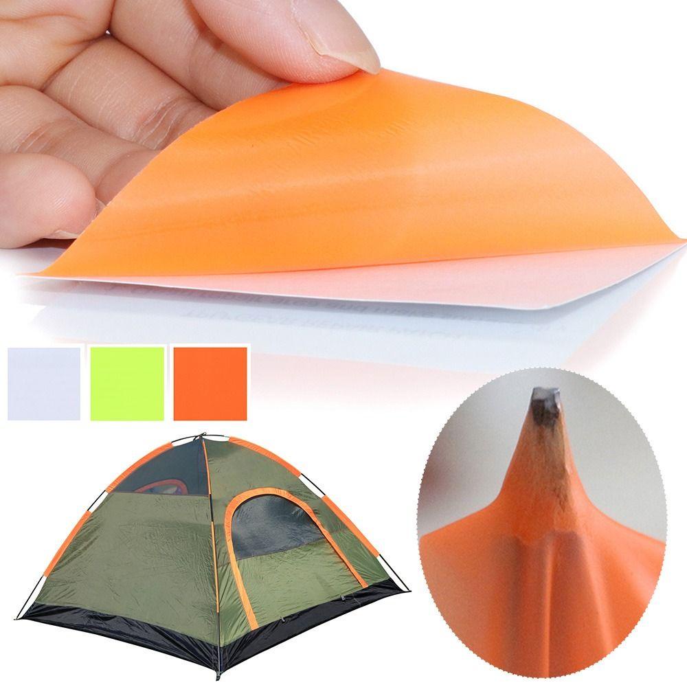 .Set 5 / 10 Miếng Dán Đệm Khí Hình Tròn Bằng Nilon Tự Dính Dùng Sửa Chữa Áo Khoác Ngoài Trời